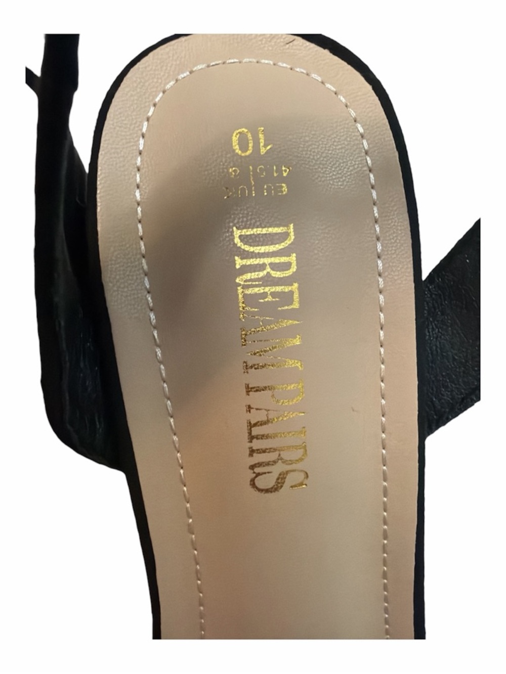 Dream Pairs Black Ankle-Strap Block Heel Sandals - Picture 4 of 5